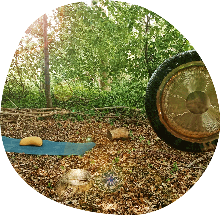 Gong und Yoga - Ulrike Preuß - Waldyoga